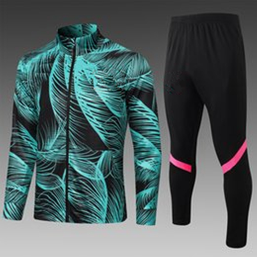 

21 22 Barcelona Football Sportswear Football Training Jacket 2021 2022 Kids+ Men's Monitoring Football Chandal Tuta Jogging, Gray