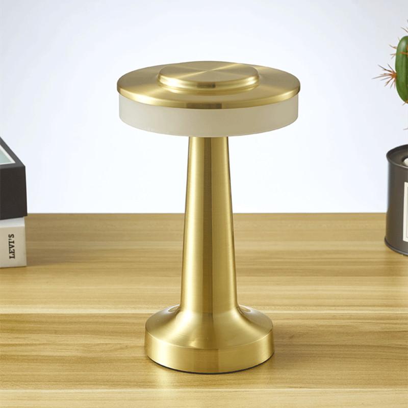 

Table Lamps Portable LED Cordless Lamp With Touch Sensor 3-Levels Brightness Rechargeable Battery Night Light Restaurant