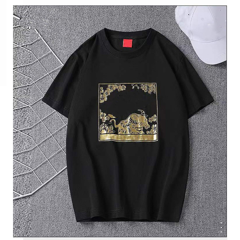 

Fashion mens designers t shirts Summer Crew Neck tide Letter Printed Casual for Men Women hip hop Tees sizeL-5XL WB3315, White;black