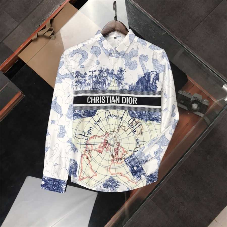 

2021 Men Casual Shirt Size -3XL Mans business shirts Luxury Man Tee Short Sleeve Mens Women T-Shirt With Letters Print Short-Sleeve #D41, White;black