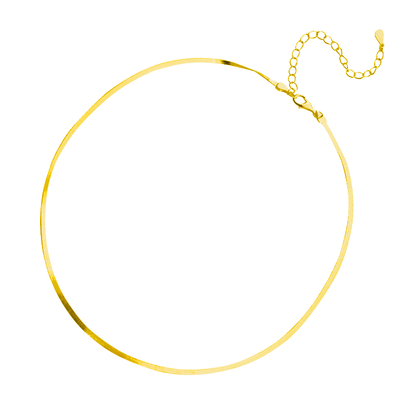 Female clavicle necklace short neck chain necklace wind female collarbone chain necklace female web celebrity-image-708899159