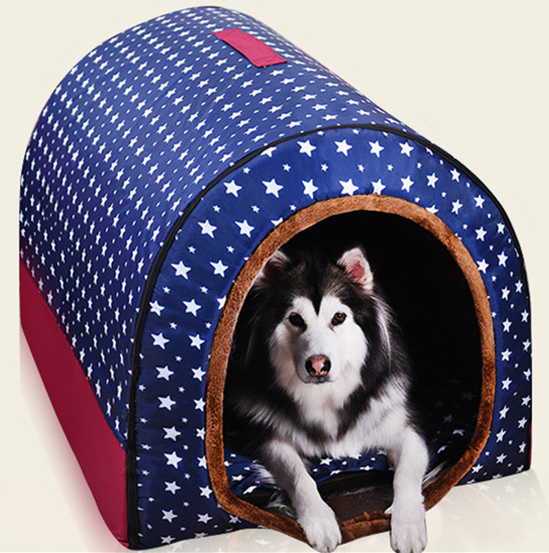 

High quaity big dog house can be competey ceaned pet kenne portabe dog house goden retriever kenne puppy pet cat dog bed, As the picture shows