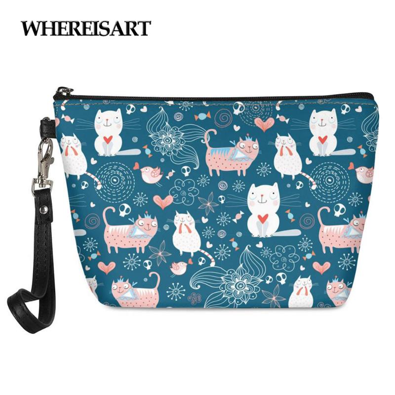 

Women Mini Cosmetic Bags Multi-Function Makeup Storage Leather Ladies Wash Toiletry Case For Travel & Cases, Z7215z8