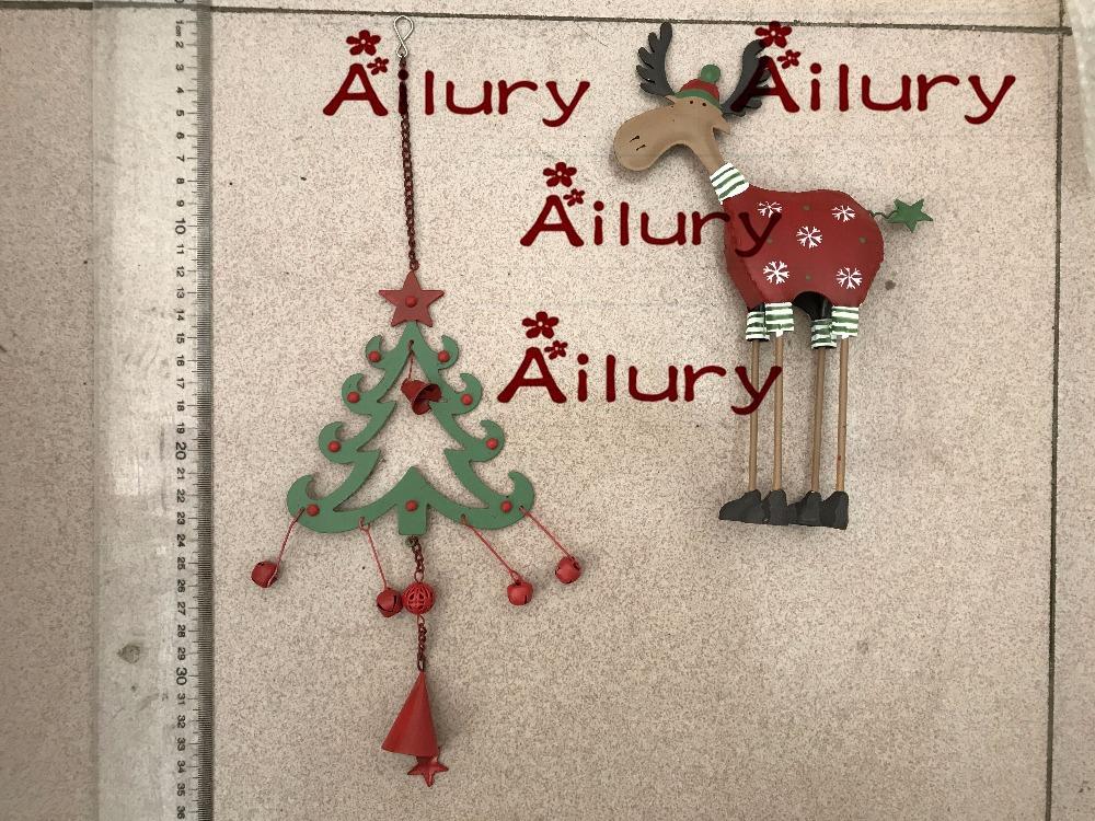 

Decorative Objects & Figurines High Quality Christmas Gift,ornaments Pendant Tree Elk Suit,gift,Deer.home Decoration