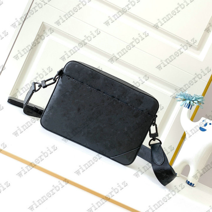 

M69827 Duo Shadow Messenger Set Bag SPRINTER Soft Leather Mono Mens Crossbody 2pcs Man Shoulder Bags Embossed Purse