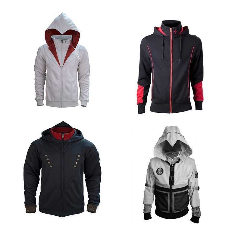 

Assassin Assassin's Ezio revolution mutiny Cosplay Sweater Hoodie coat, Black