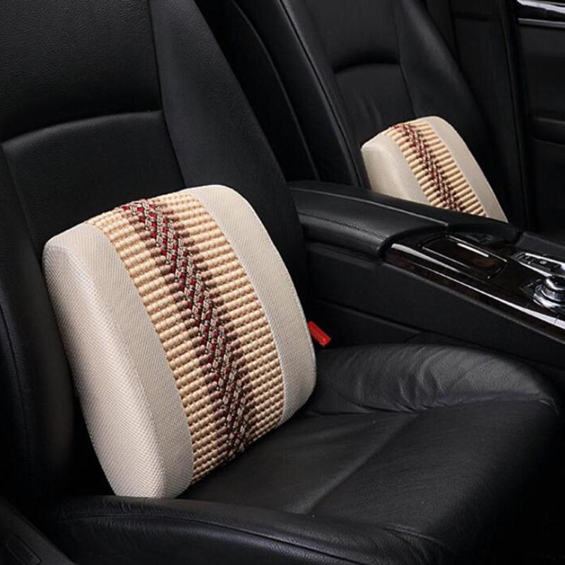 

Seat Cushions Car Pillow Memory Cotton Waist Cushion Office Chair Breathable Support Heightening Height Pad Accessories