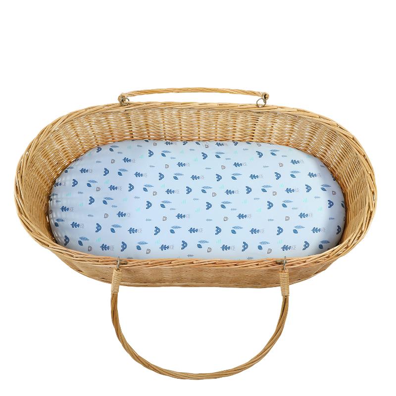 

bedding sets ins baby knitted polyester cotton bed sheet children's urine isolation cradle nordic style mattress protection cover