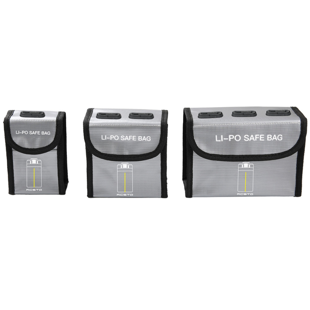 

1/2/3 battery pack protective storage bag lipo safe explosion-proof carrying pouch holder for dji mavic mini 2 accessories