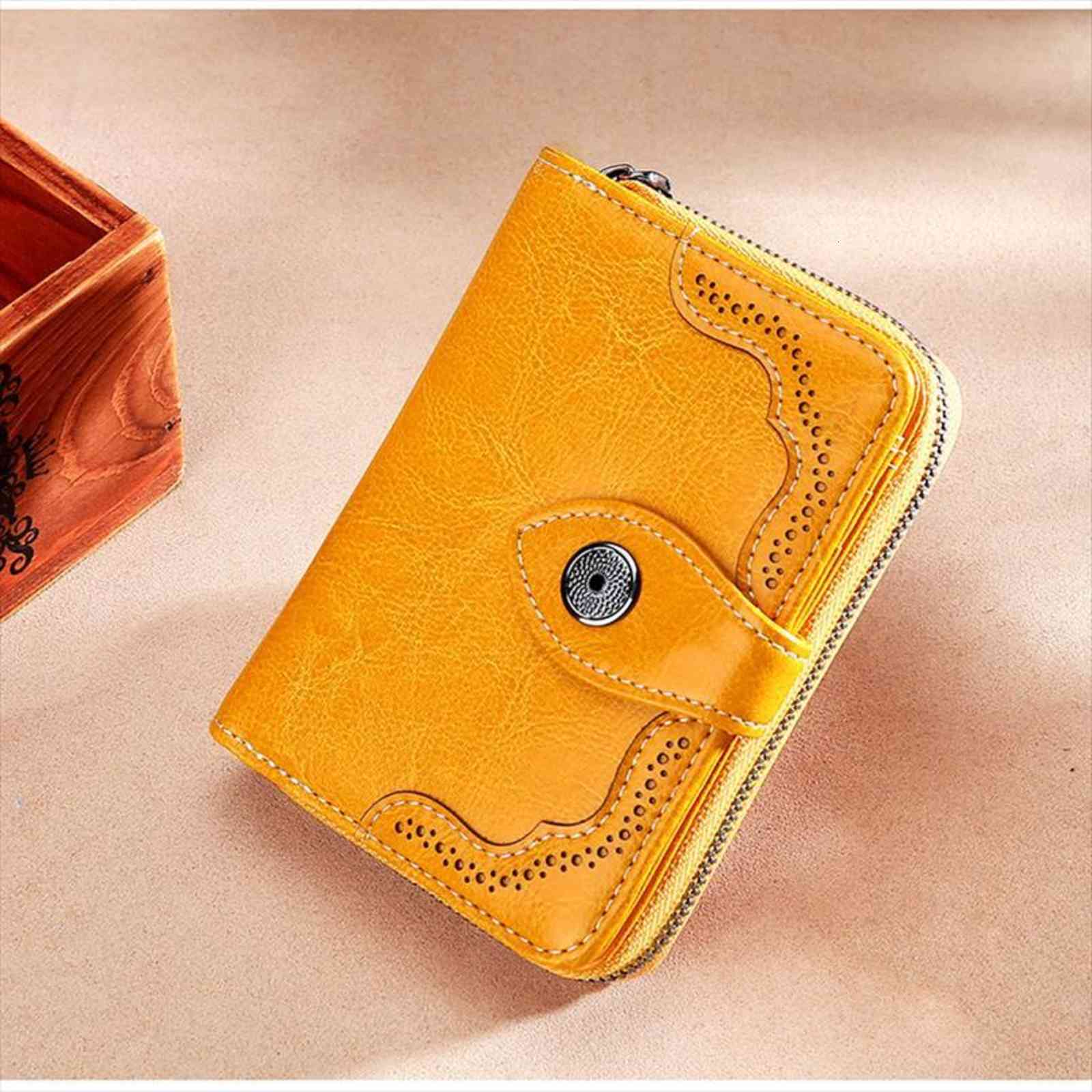 

rfid fashion hollow out genuine leather women wallet purses coin purse female small portomonee money bag for girls, Red;black