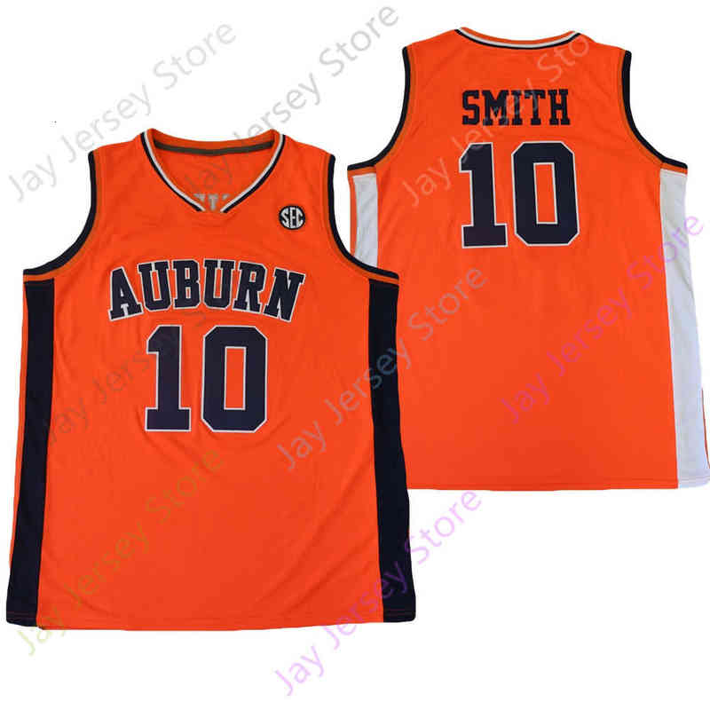 

Tigers Basketball Jersey NCAA College Jabari Smith Orange Size S-3XL All Stitched Youth Men, As pic