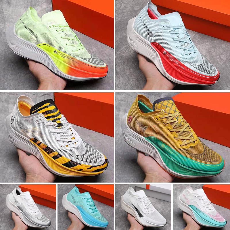 

Zoom NEXT% 2 Mens Running shoes Ekiden Valerian Blue Ribbon Sail pink black white vibrant Green be true men women trainers Sports, Color 7
