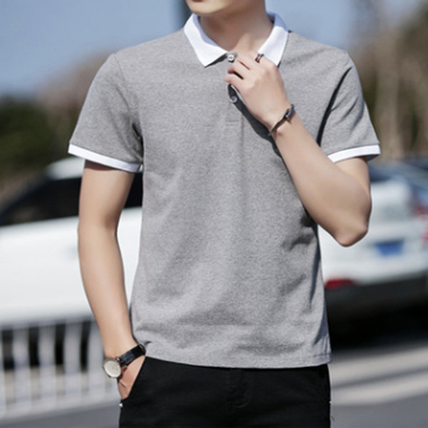 

685. Men's T-Shirts Spring Summer Cotton Fake Two-piece Fashion Casual O-neckt Men Streetwear Korean Loose Long-sleeved TshirtHip-hop Pullover Hoodies