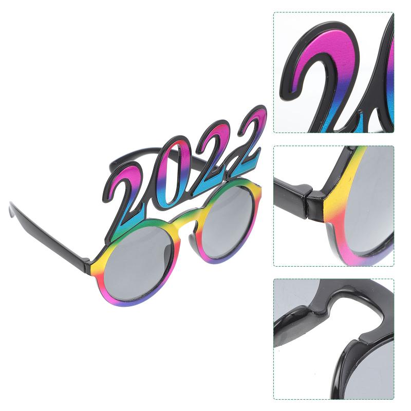 

Party Decoration Year Glasses Decorative Eyeglasses Decor Eve