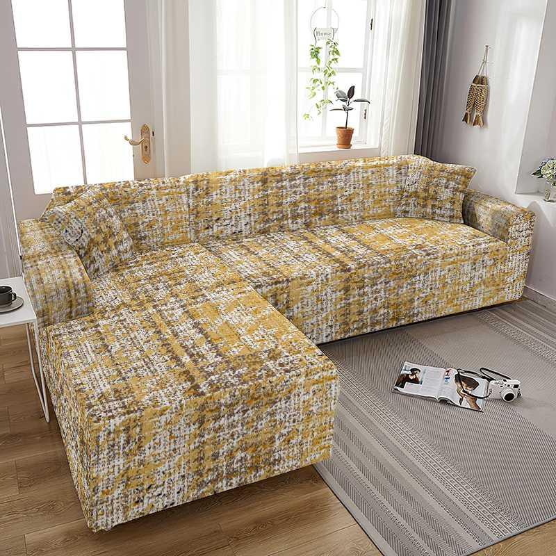 

Chair Covers Retro Printing Sofa Cover For Living Room Spandex Stretch Couch Funda Slipcovers Home Decor