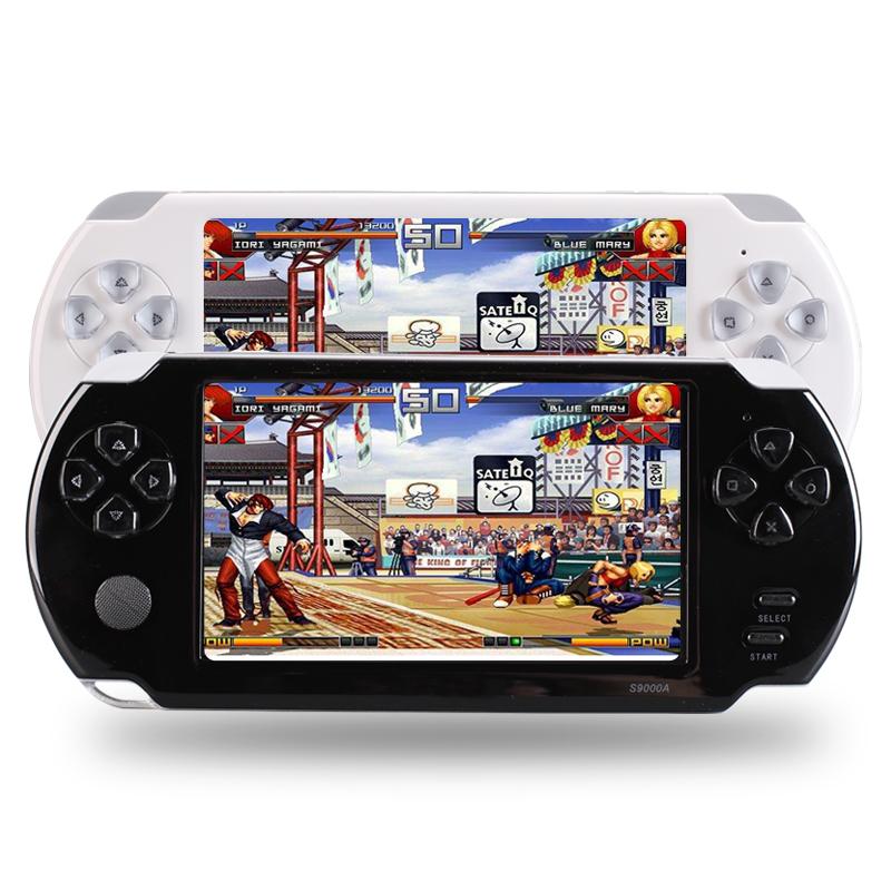 

Portable Game Players S9000A 5.0 Inch HD Handheld Player MP5 MP4 Multimedia Gaming Console 5 For PSP 8G Video Games Consoles Toy