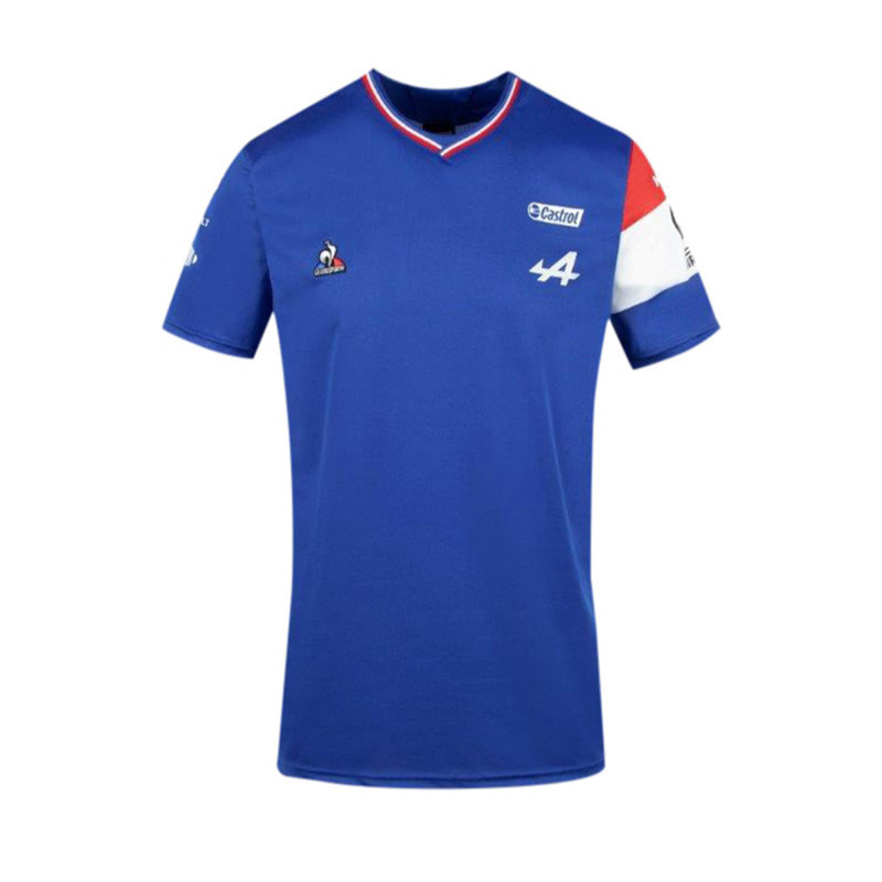 

The Formula One tshirt Racing Alpine Team Rider Alonso Number Printed F1 T-shirts Leisure Jacket with Short Sleeves Tee t shirts