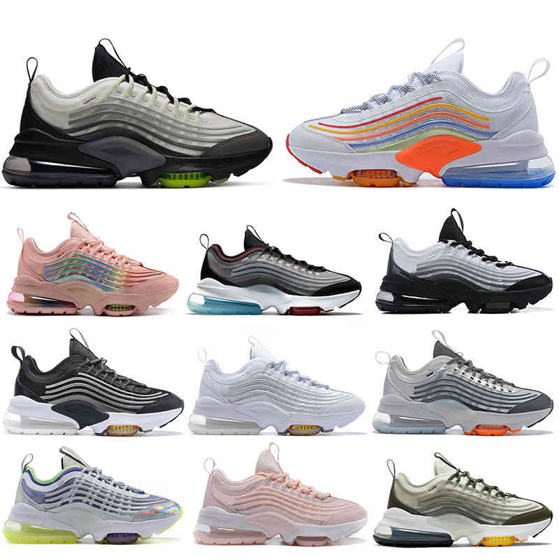 

ZM950 Womens Mens Cushions Shoes ZM 950 Triple White Colorful Black Japan Volt Neon Rainbow Trainers Sneakers