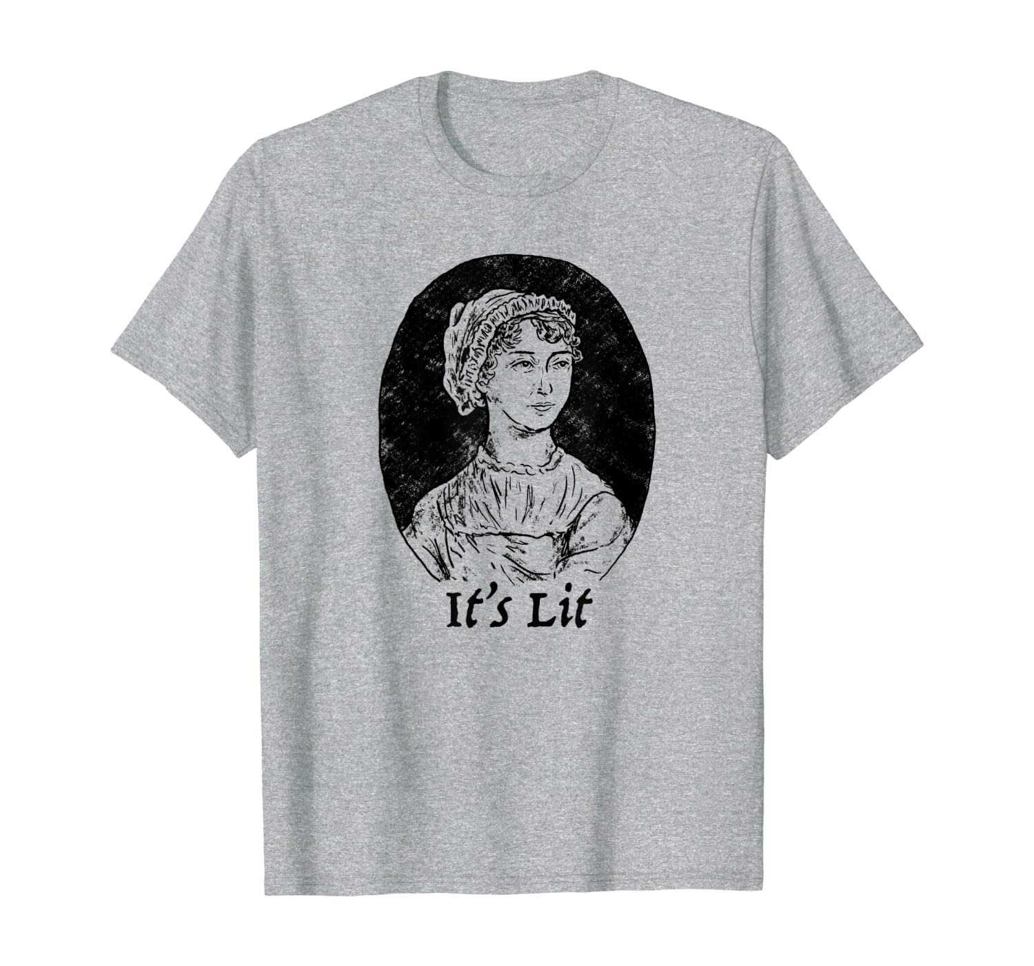 Jane Austen T-shirt - It&#039;s Lit | Cute Funny Book Lovers Tee-image-702915907