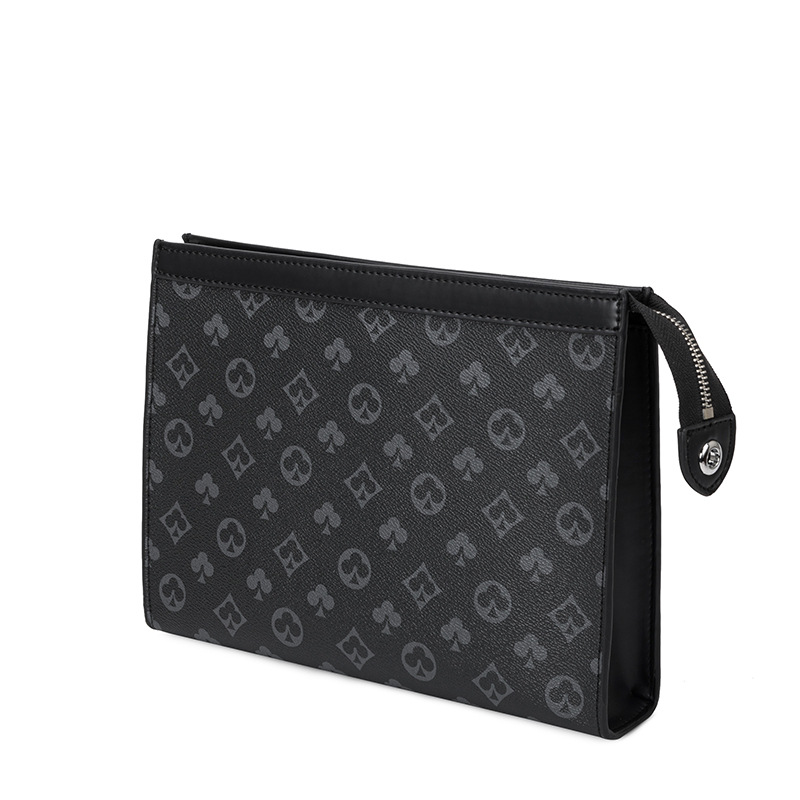 

High Quality Travel Toiletry Pouch 26 cm Protection Makeup bags Clutch Women Leather Waterproof Cosmetic For men Evening bag, With logo