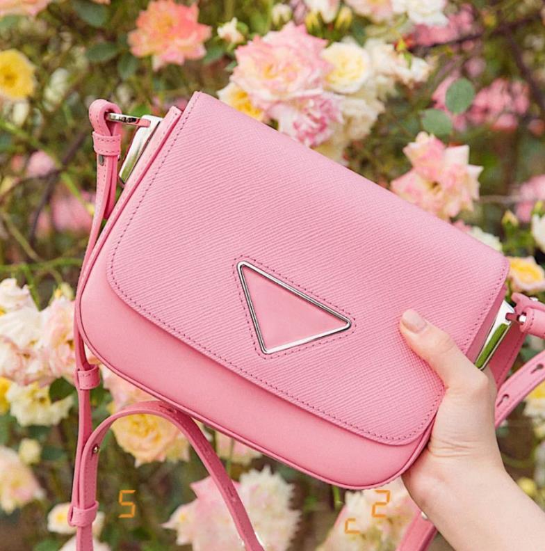 

saffiano leather woman handbag female shoulder bag fashion high quality plain 2021 luxurys bags special designers, Black