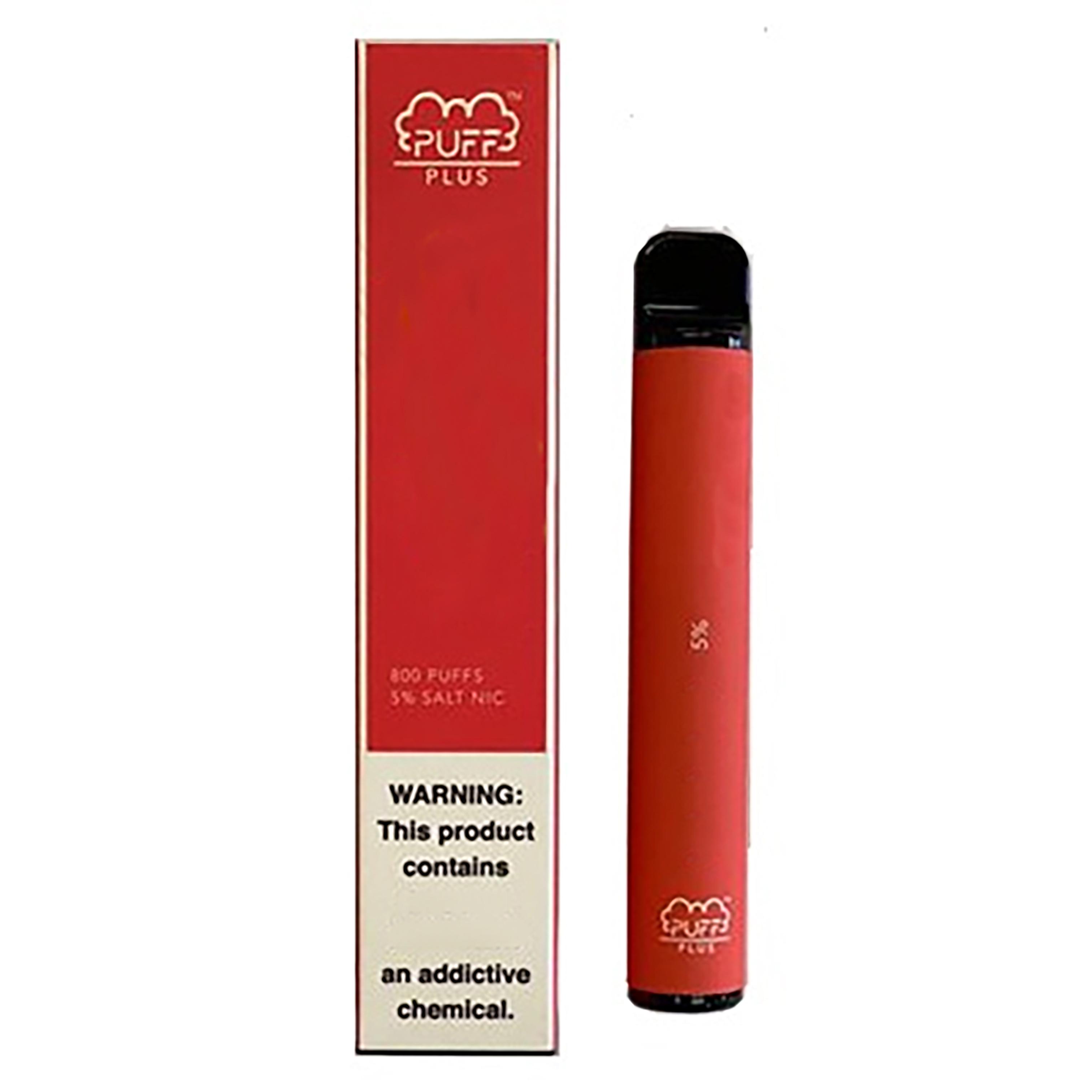 

Newest PUFF PLUS Disposable E-cigarette Device 800+ Puffs Anti Leak Vape Pen empty Pod Kit Battery 3.5ml Pre-Filled with Factory Price