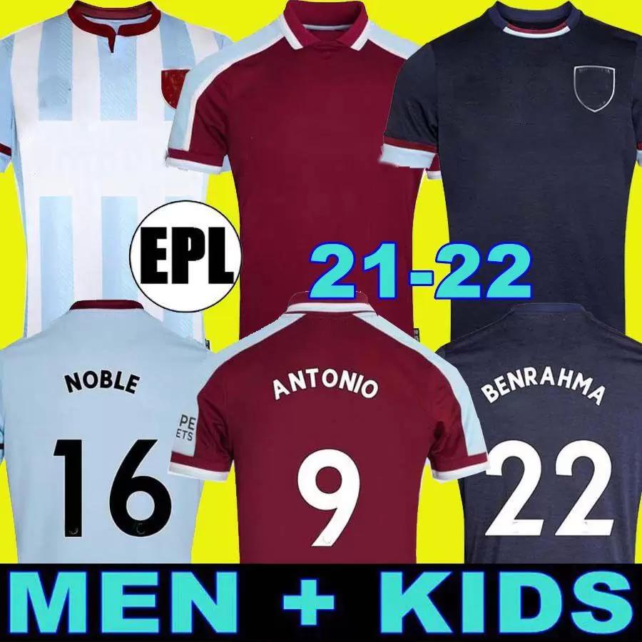 

Soccer jerseys For 21 22 Jersey CRESSWELL COUFAL YARMOLENKO BENRAHMA P.FORNALS RICE Futbol For Men Uniforms Third Away Player Version Fans Sancho Quick ong sleeve, 21/22 third away