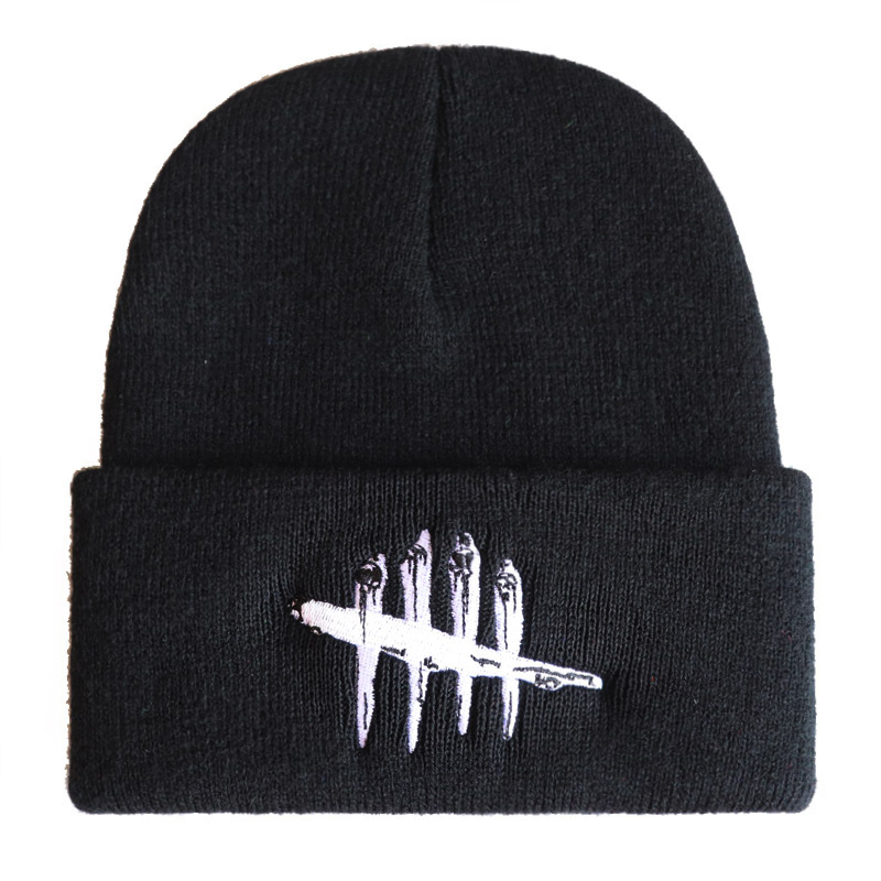 

Dead by Daylight Cotton Knitted Hat Hip hop Warm Winter ski Beanie Knit Cap Skullies & Beanies Unisex fashion outdoor caps