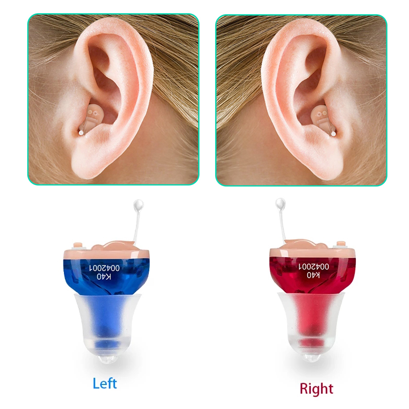 

Hearing Aids Audifonos Sound In-Ear Amplifier K40 Super Mini Hearing Aid For Elderly Hearing DeviceScouts
