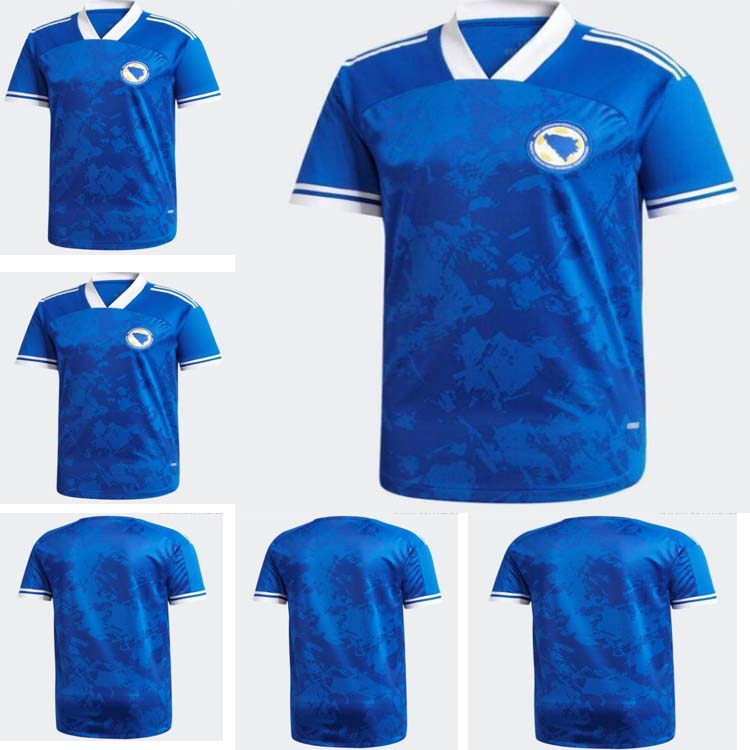 

Top quality 21 22 Bosnia and Herzegovina soccer jersey Home Pjanic Edin Visca 2021 2022 Krunic Cimirot national FOOTBALL SHIRT, Black;yellow