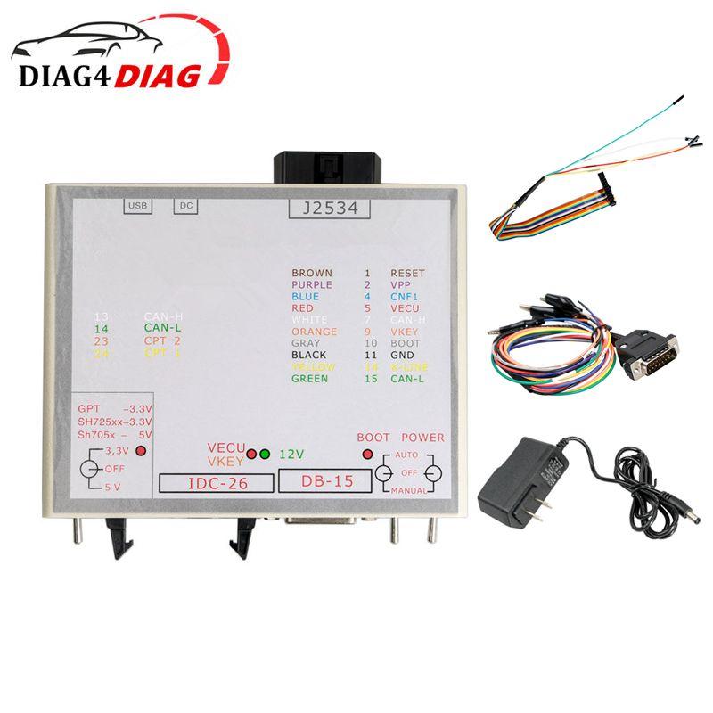 

Code Readers & Scan Tools ECU Programming Tool Power Box JTAG Works For Hitachi FLASH Via Openport J2534 Device Programmer