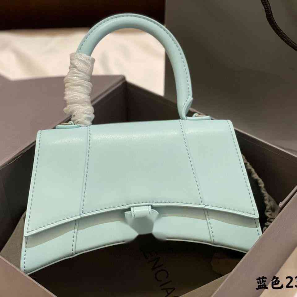 

Bags Bale Hourglass bag, cowhide, size 23x15cm xwl, Blue green