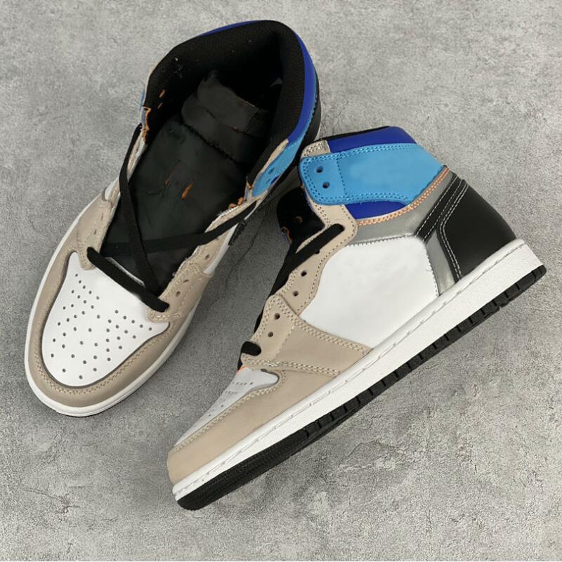 

1 High OG Pro Total Orange Shoe Women Men Basketball Shoes Outdoor Sports Sneakers Mens Trainers
