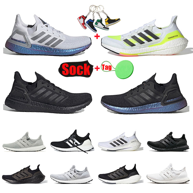 

Trainers Ultraboost 20 Running Men Professional shoes ISS US National Lab Solar Yellow Sashiko Triple Black Authentic Sports Sneakers for Mens Womens Jogging, B1 36-45 white blue
