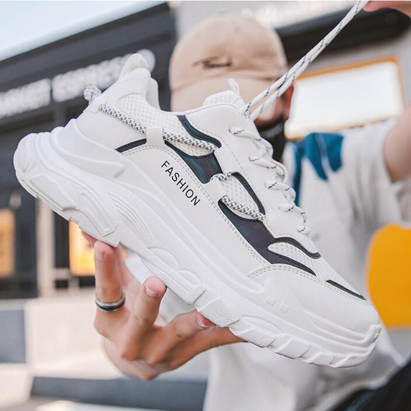 

# 108 2021Design sports shoes unisex summer breathable casual running basketball-1, Black