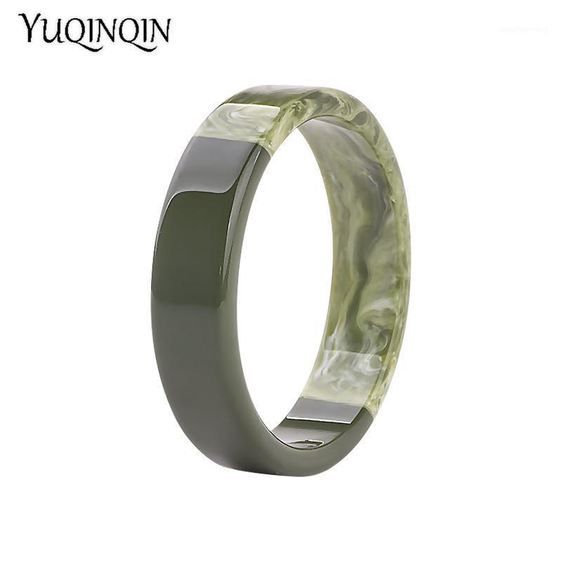 

Classic Resin Cuff Fashion Bracelets Bangles For Women Mix Colors Acrylic Gifts Female Simple Charm Party Jewelry Bangle