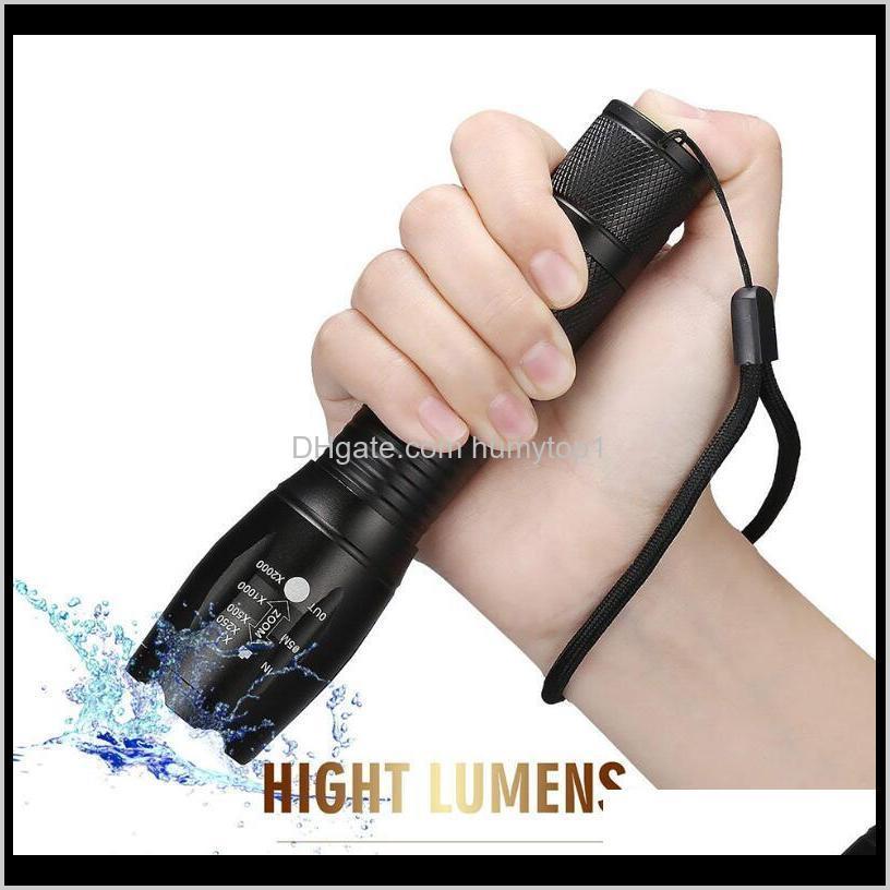 

Cree Xml T6 3800Lumens High Power Torches Zoomable Tactical Mini Led Flashlights Torch Light For 3Xaaa Or 1X Battery Eemih Itrt2