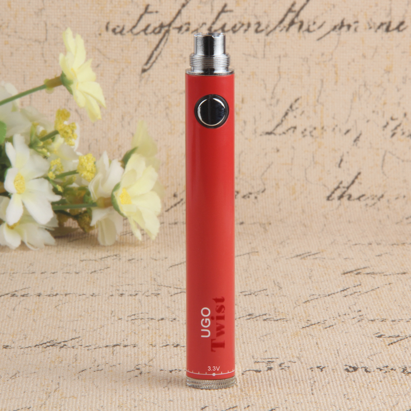 

eVod Variable voltage vape pen 510 eGo battery ugo twist 650 900 mah adjustable voltage vv batteries china direct