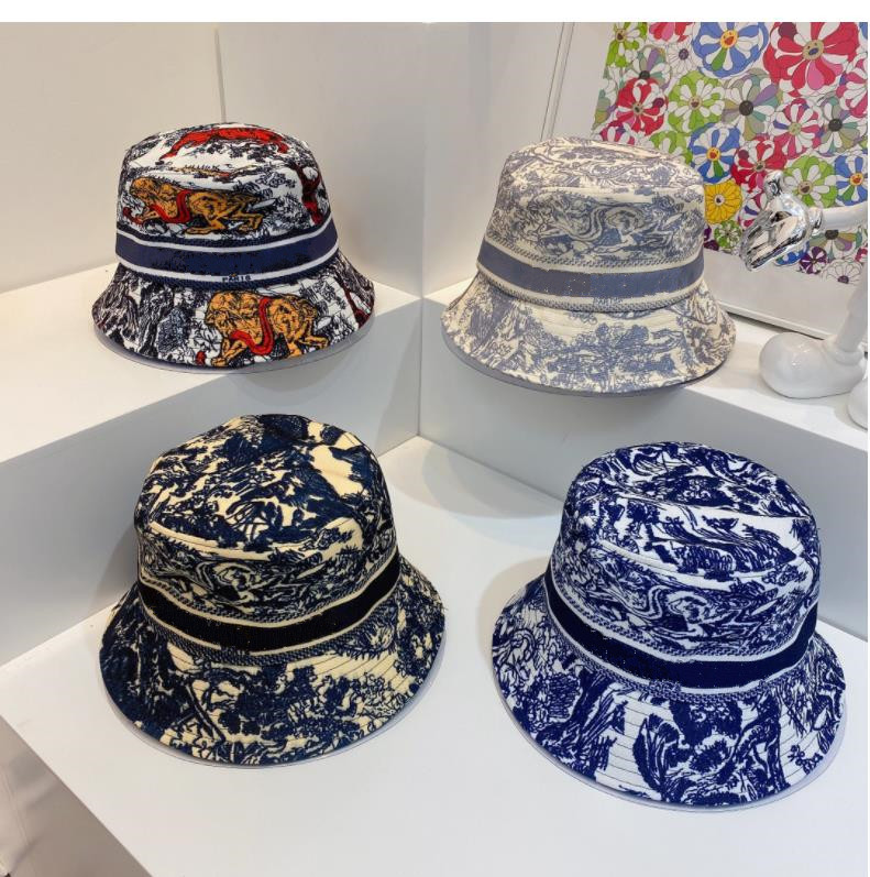 

Designer Women Bucket Hat Bonnet Fashion Mens Flat Peaked Beanie Gorro Cotton Floral Wide Brim Hats Luxury Designers Cap Sun Caps, #1