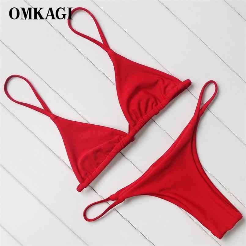 

OMKAGI Women Swimsuit Swimwear Biquini Sexy Push Up Micro Bikini Set Swimming Bathing Suit Beachwear Brazilian 210630, B1565re