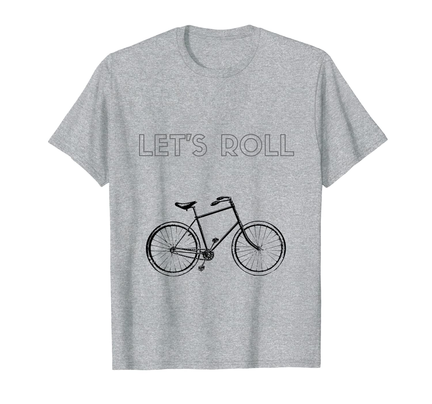 Let&#039;s Roll Bike T Shirt Bicycle Graphic-image-702198433