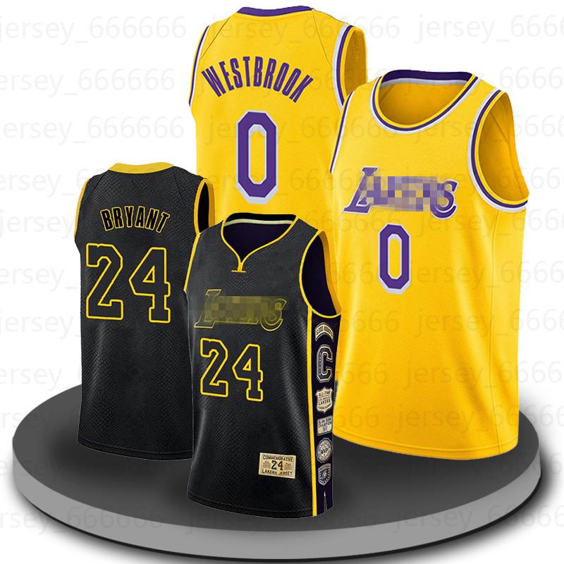 

Basketbal Jersey Russell 0 Westbrook Jersey Basketball LeBron 23 James Anthony 3 Davis Alex 4 Caruso Men, Wine red