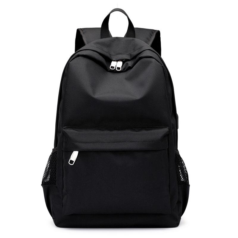 

Backpack Male Oxford Casual Large Capacity Student Computer Fashion Trend Knapsack JT330065, Black