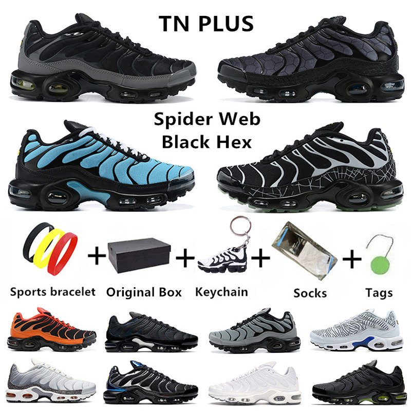 

Black Hex tn plus se mens running shoes triple white Spider Web dmp Crater Euro Tour Fresh Perspective Lava Volt Glow Gradient men trainers sports sneakers With Box, Color#23