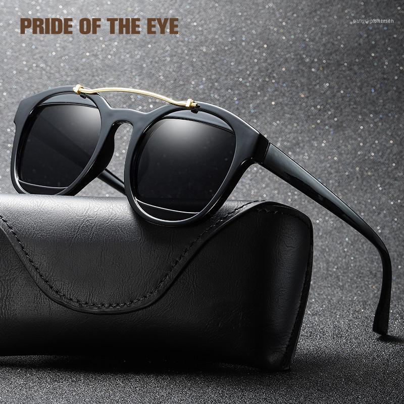 

Sunglasses Sun Glasses Fashion Polarized Retro Vintage Classic Brand Designer Color Lens Transparent Oculos Trend 8692 Women