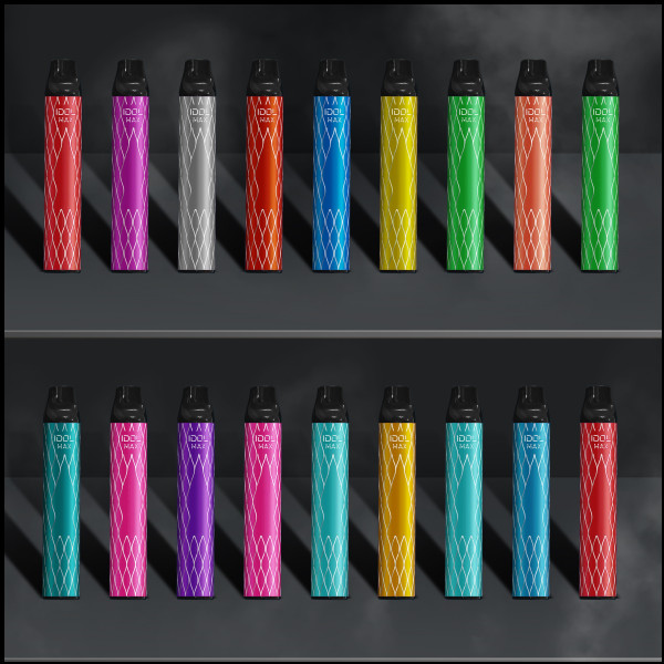 

HZKO IDOL MAX Disposable Pod Device Kit cigarettes 1100mAh Battery 2000 Puffs Prefilled 6.5ml Pods Cartridges Vape Pen E-cigarettes Plus Bar