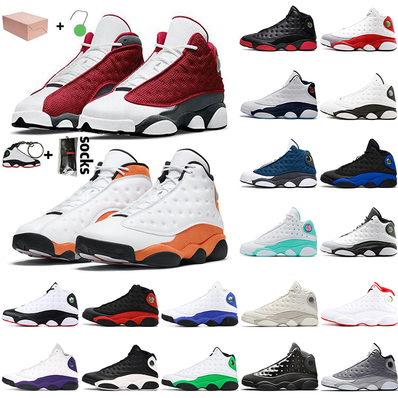 

Air Jordan Retro Womens Mens Hyper Royal Jordan13s Basketball Shoes Jumpman 13 Starfish Playground Court Purple Sports Trainers Sneakers Siz