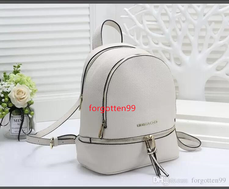 

023 michaelmkkors men&women backpack school bag travel backpack traveling backpack Mountaineering backpacks travel bag, Black;brown