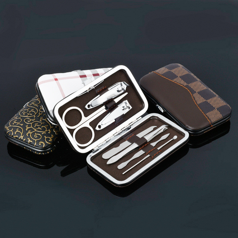 

202112pcs Nail Care Tools Manicure Sets Nail Clippers Nail Scissors Tweezer Manicure Pedicure Set Travel Grooming Kit with Retail Package
