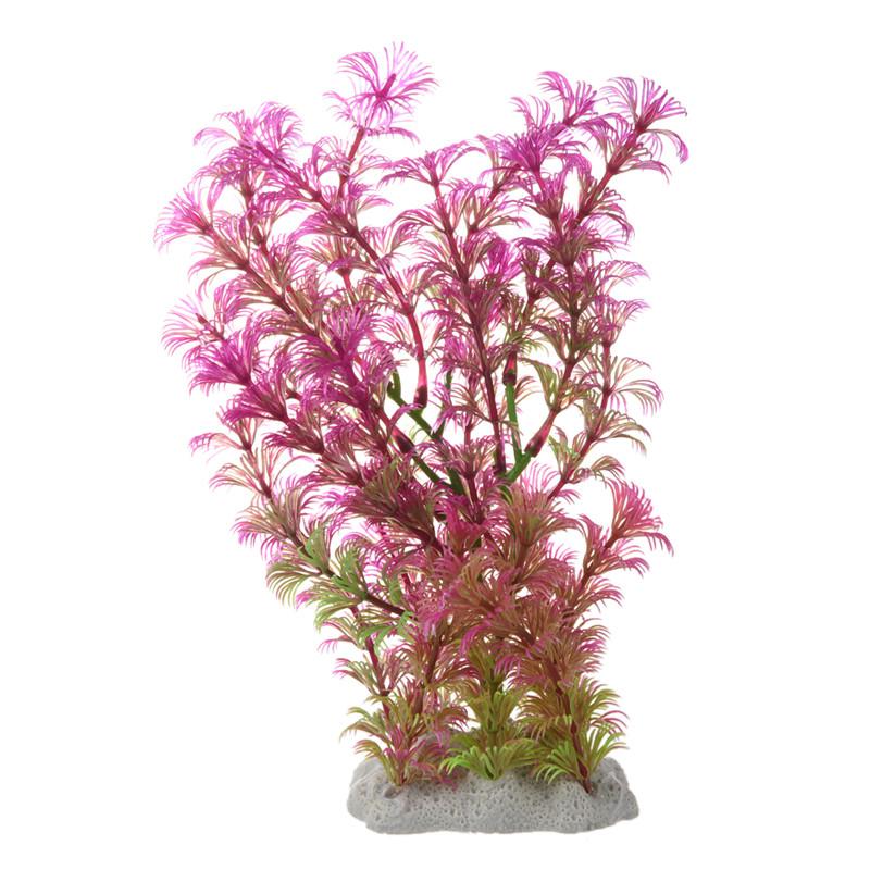 

Decorations Artificial Plant 15-20 Cm Aquarium Decoration Water Purple + Green